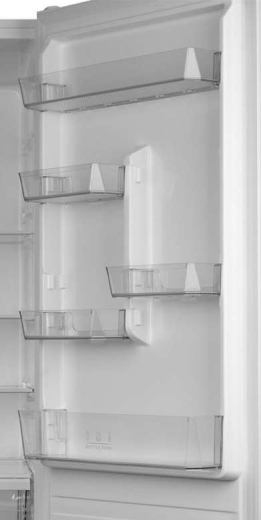 Двокамерний холодильник Grifon NFND-200W - 6