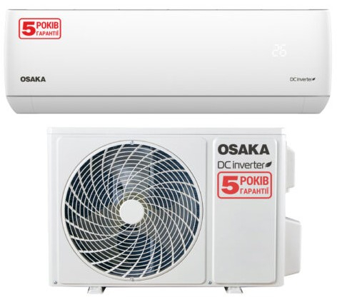 Кондиціонер OSAKA STVP-24 HH3 WiFi, Power Pro DC Inverter, -25, R-32 - 1