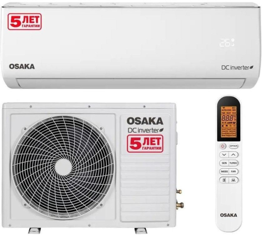 Кондиціонер OSAKA STVP-09 HH3 WiFi, Power Pro DC Inverter, -25, R-32 - 1