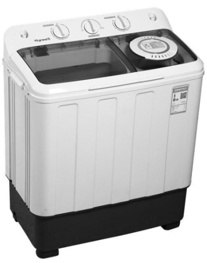 Пральна машина VILGRAND V650-5P GREY - 1