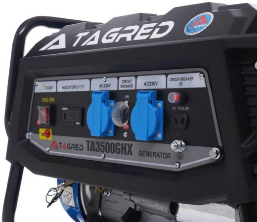 Бензиновий генератор TAGRED TA3500GHX - 7