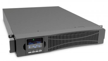 Джерело безперебійного живлення DIGITUS 1000VA/1000W, RTU2, LCD, RJ45, RS232, USB, 8xC13 - 1