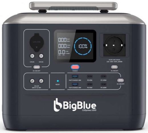 Зарядная станция BigBlue CP1000 1000W (1075.2Wh) - 1