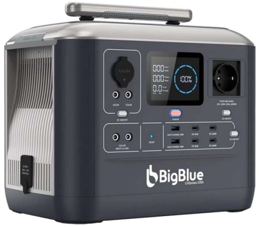Зарядная станция BigBlue CP1000 1000W (1075.2Wh) - 4