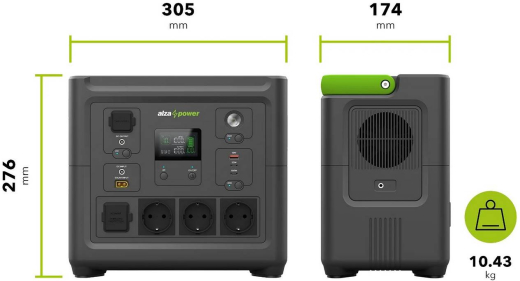 Зарядна станція Alza Power Apollo 835Wh 1000W - 11