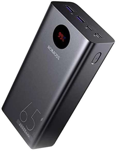 Повербанк Romoss PEA40 Pro 65W 40000mAh Black (PEA40-282-2183H) - 1