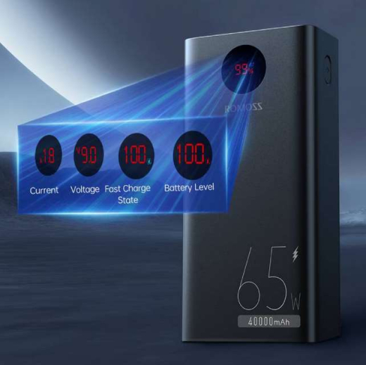 Повербанк Romoss PEA40 Pro 65W 40000mAh Black (PEA40-282-2183H) - 5