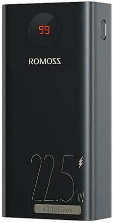 Повербанк Romoss 40000 mAh 22,5W PEA40PF (PEA40-152-2133H) Black - 2