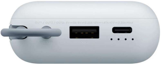 Зовнішній акумулятор (павербанк) Xiaomi 10000mAh 22.5W Integrated Cable Blue BHR9073GL - 4