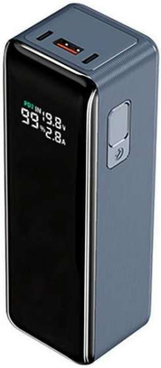 Універсальна мобільна батарея Atria WPD-160SB 30000mAh 160W USB-C Blue - 1