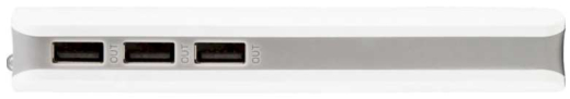 Универсальная мобильная батарея Esperanza Powerbank 8000 mAh White-Grey (EMP106WE) - 3