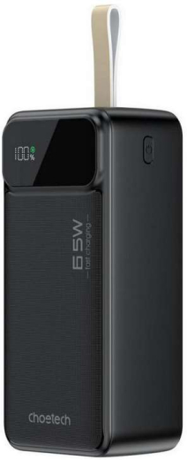 Зовнішній акумулятор (павербанк) Choetech B734 40000mAh 65W Black (B734-BK) - 1