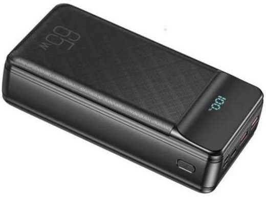 Зовнішній акумулятор (павербанк) XO PR201 65W 30000mAh Black - 2