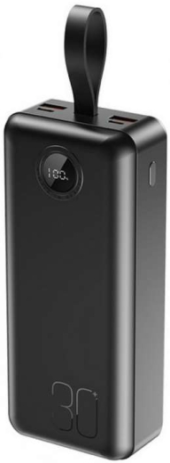 Універсальна мобільна батарея XO PR240 30000mAh PD20W + QC22.5W Black - 2