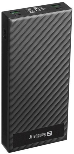 Универсальная мобильная батарея Sandberg Powerbank 30000mAh PD 100W Black (420-87) - 1
