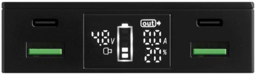 Универсальная мобильная батарея Sandberg Powerbank 30000mAh PD 100W Black (420-87) - 3