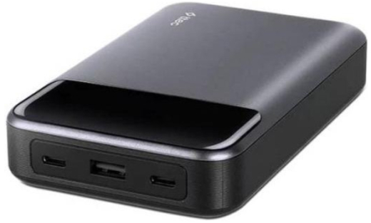 Універсальна мобільна батарея Ttec 20000mAh ReCharger Pro LCD PD 130W Space Gray (2BB218UG) - 4