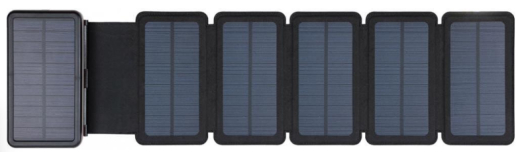 Універсальна сонячна мобільна батарея Sandberg 6-Panel 7.5W 20000mAh (420-73) - 2