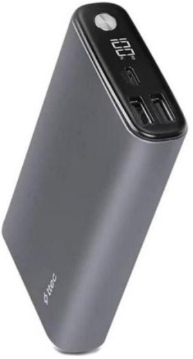 Универсальная мобильная батарея TTEC 15000mAh ReCharger Pro LCD PD 65W Space Gray (2BB216UG) - 2