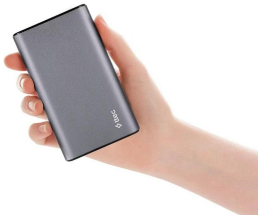 Универсальная мобильная батарея TTEC 15000mAh ReCharger Pro LCD PD 65W Space Gray (2BB216UG) - 5