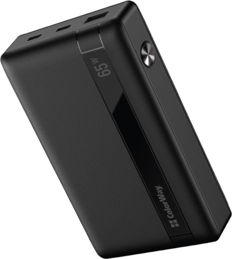 Зовнішній акумулятор (павербанк) ColorWay 20000mAh 65W Black (CW-PB200LPA3BK-PDD) - 2