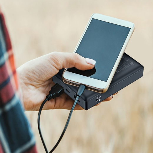 Зовнішній акумулятор (павербанк) ColorWay 20000mAh 65W Black (CW-PB200LPA3BK-PDD) - 9
