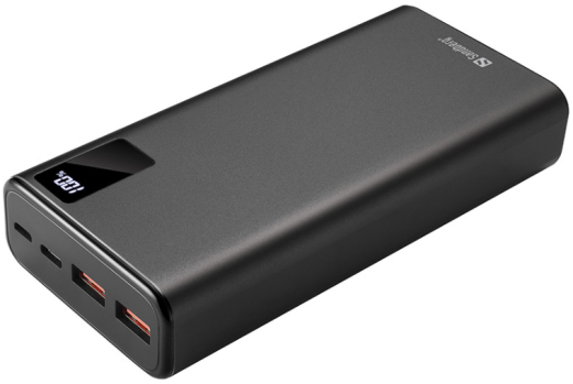 Зовнішній акумулятор (павербанк) Sandberg USB Type-C PD 20W 20000mAh (420-59) - 1