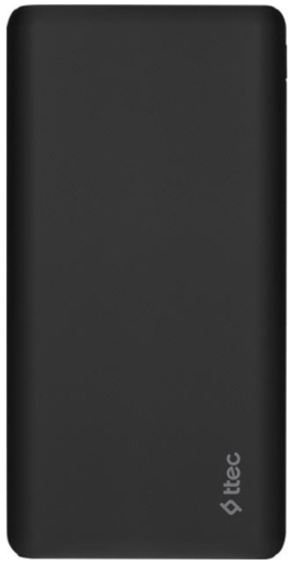 Універсальна мобільна батарея TTEC 10000mAh PowerSlim S Black (2BB135S) - 1