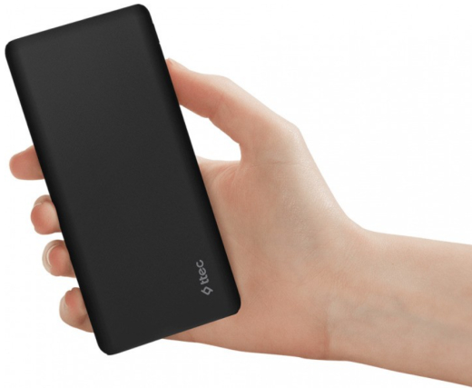 Універсальна мобільна батарея TTEC 10000mAh PowerSlim S Black (2BB135S) - 5
