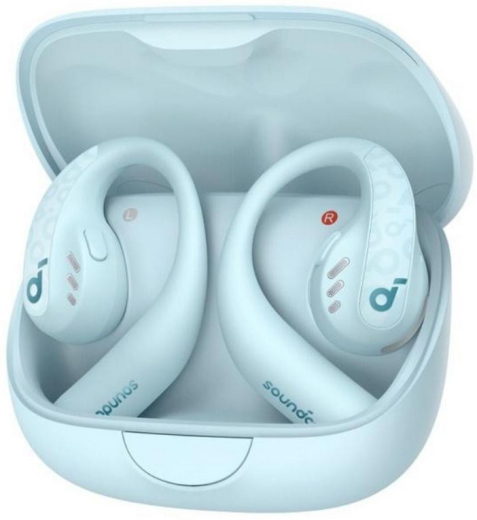 Навушники TWS Anker SoundCore AeroFit Pro Cozy Blue (A3871G61) - 2