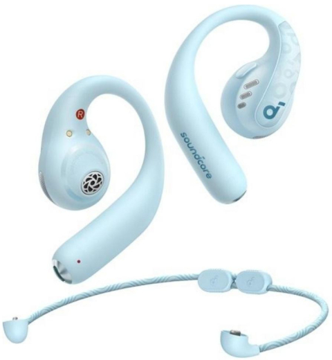 Навушники TWS Anker SoundCore AeroFit Pro Cozy Blue (A3871G61) - 3