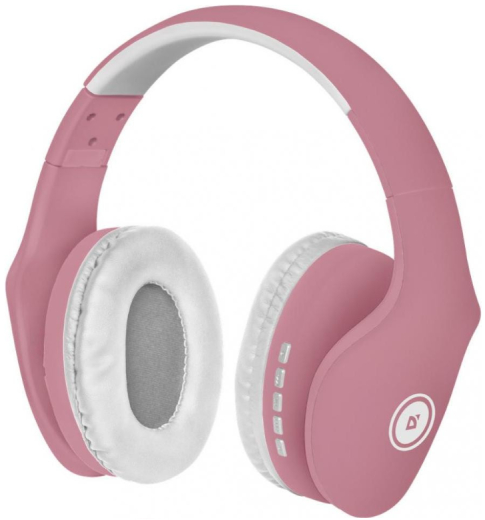 Навушники з мікрофоном Defender FreeMotion B525 White/Pink (63528) - 1