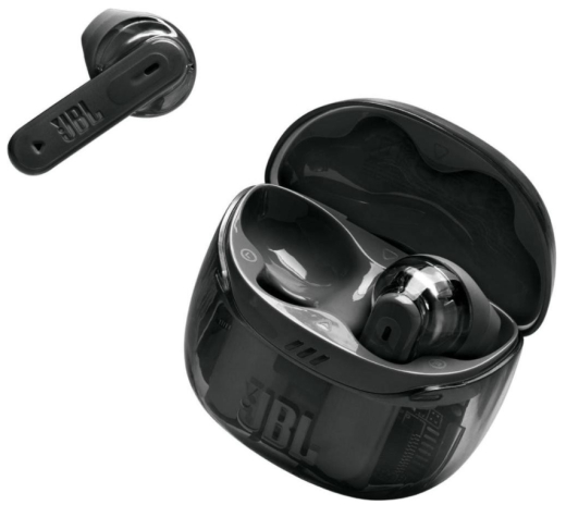 Навушники JBL TUNE FLEX 2 Ghost Black (JBLTFLEX2GBLK) - 6