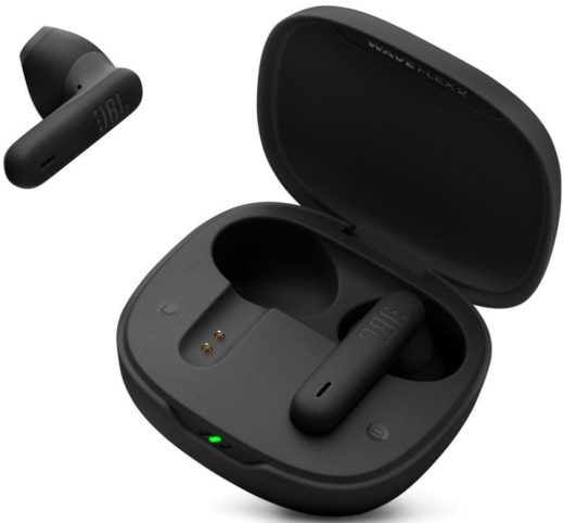 Навушники JBL WAVE FLEX 2 Black (JBLWFLEX2BLK) - 2