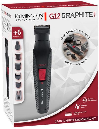 Набор для стрижки REMINGTON PG2120 G10 Graphite 12-in-1 Multigrooming Kit - 5