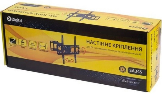 Настенное крепление X-DIGITAL STEEL SA345 Black - 2