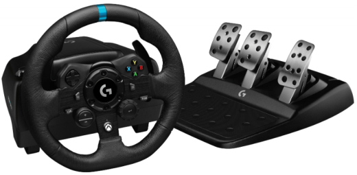 Комплект (руль, педали) Logitech G923 Xbox One/PC (941-000158) - 1