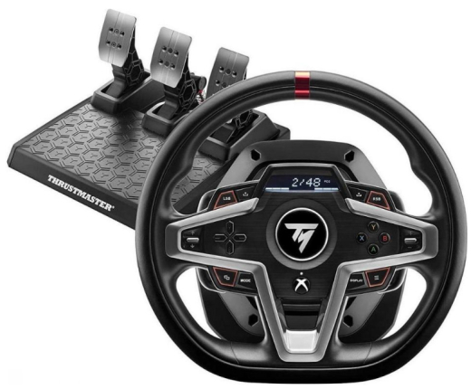 Комплект (кермо, педалі) Thrustmaster T248X Black (4460182) - 1