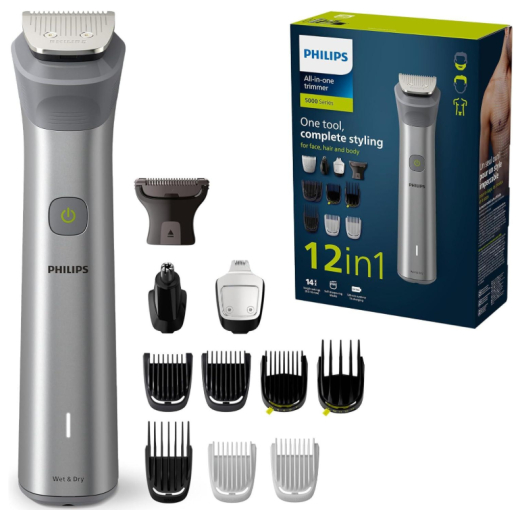 Машинка для стрижки + триммер Philips Multigroom Series 5000 MG5950/15 - 2