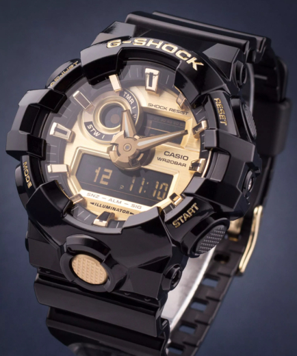Мужские часы Casio G-Shock GA-710GB-1AER - 2