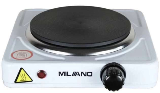 Настільна плита MILANO HP-1110W - 1