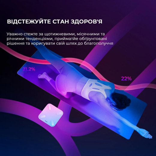 Весы напольные Yunmai X Smart Scale (YMBS-M268) - 5