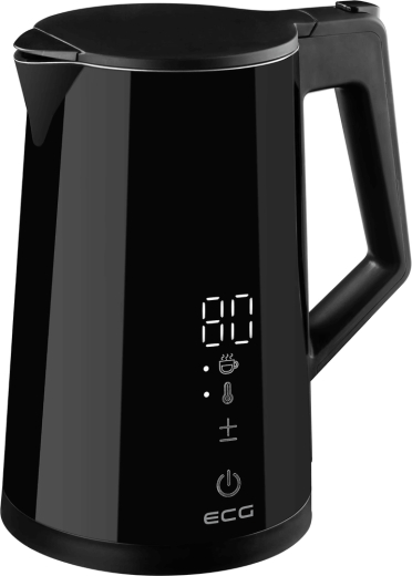 Електрочайник ECG RK 1893 Digitouch Black - 1