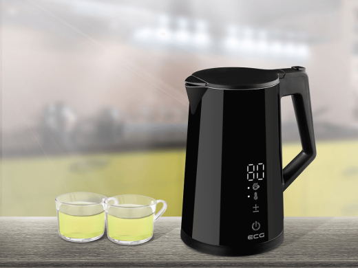 Електрочайник ECG RK 1893 Digitouch Black - 9