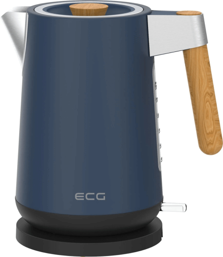 Електрочайник ECG RK 1768 Strix Timber Petrol - 2