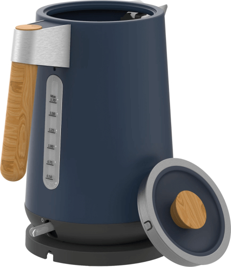 Електрочайник ECG RK 1768 Strix Timber Petrol - 4