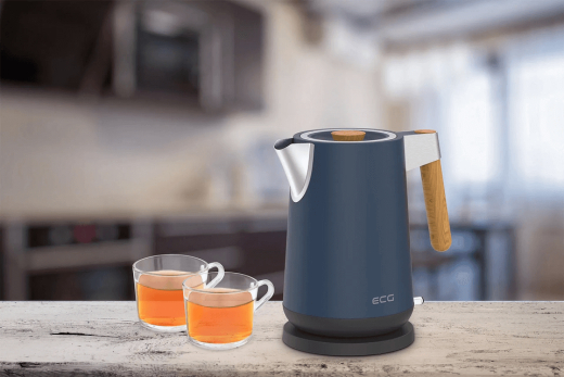 Електрочайник ECG RK 1768 Strix Timber Petrol - 9