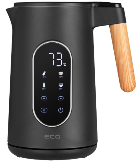 Чайник електричний ECG RK 1799 Smart Black - 1