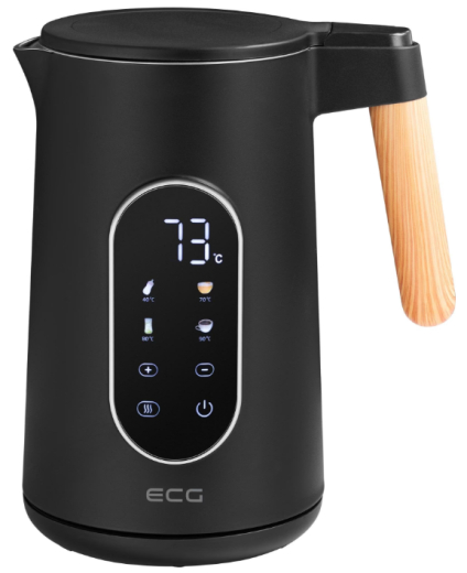 Чайник електричний ECG RK 1799 Smart Black - 3