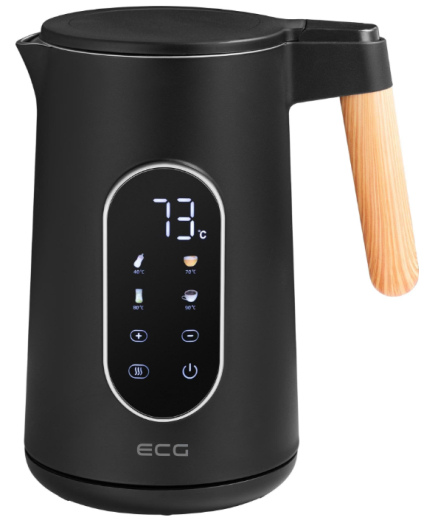 Чайник електричний ECG RK 1799 Smart Black - 4